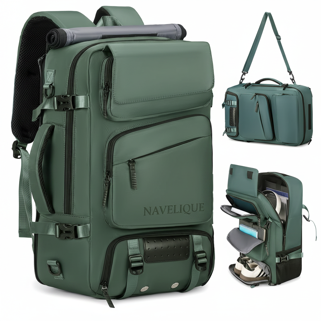 Navelique Backpack - Forest Green