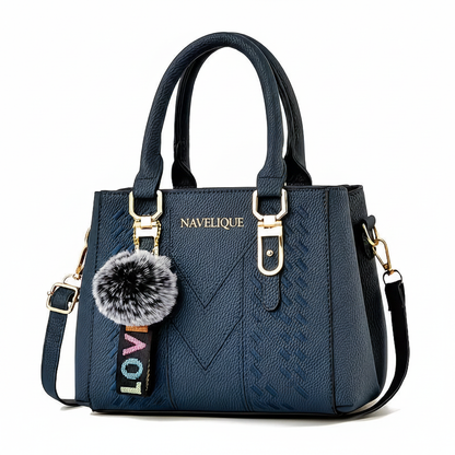 Navelique Navy Blue Handbag - Brand Name